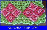 Wiggly Crochet: video tutorial,schema,spiegazioni,suggerimenti,idee & modelli...-wiggly-crochet-tappeto-bouquet-particolare-jpg