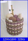Punto Coccodrillo, tutorial, schema, idee, modelli-coccodrillo-cesta-portalavoro-jpg