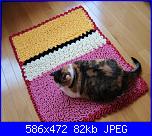 Wiggly Crochet: video tutorial,schema,spiegazioni,suggerimenti,idee & modelli...-wiggly-tappeto-con-gatto-jpg