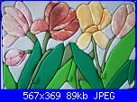 Patchwork senza ago mania"Le mie creazioni"-aiuola-di-tulipani-jpg