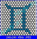 schemi segni zodiacali brick stitch/peyote-gemelli-brick-stitch-jpg