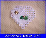 Lezioni Hardanger e miei lavori-cuoricino-natalizio-hardanger-jpg