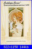 Mucha - Donne Art Nouveau-piuma-foto-jpg