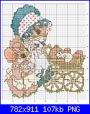 SCHEMI SCHEMI E...........ANCORA SCHEMI-ratoncitas-jugando-muecas-pm_doll-carriage-2-png