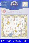 "Somebunny to love" della DMC-abc-sampler-bl751-51-jpg