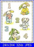 "Somebunny to love" della DMC-somebunny-love-sampler-bl021-51-jpg