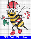 SCHEMI SCHEMI E...........ANCORA SCHEMI-christmas-bee-png