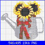 SCHEMI SCHEMI E...........ANCORA SCHEMI-girasoli-nell%5Cannaffiatore-png