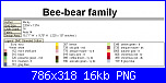 SCHEMI SCHEMI E...........ANCORA SCHEMI-bee_bear-family-7-png