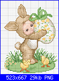 SCHEMI SCHEMI E...........ANCORA SCHEMI-spring-bunny-baby-png