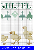 SCHEMI SCHEMI E...........ANCORA SCHEMI-cross-eyed-cricket-sampler-geese3-png