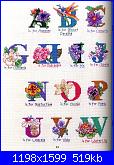 Leisure Arts - Floral Alphabets - Alfabeto floreale *-3305page13-jpg