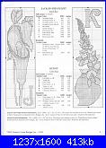 Jeanette Crews Designs 1254  - Floral Alphabet bookmarks *-373066869-jpg