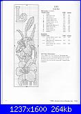 Jeanette Crews Designs 1254  - Floral Alphabet bookmarks *-373066880-jpg