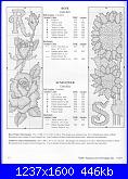 Jeanette Crews Designs 1254  - Floral Alphabet bookmarks *-373066946-jpg