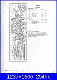 Jeanette Crews Designs 1254  - Floral Alphabet bookmarks *-373066982-jpg