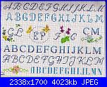 Mani di fata i motivi più belli a punto croce n° 16 - Speciale alfabeti *-hpqscan0074-jpg