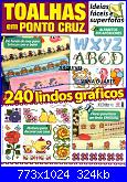 Toalhas em ponto cruz 12 - 2001 *-pag001-jpg