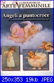 I capolavori di Arte femminile - Angeli a punto croce - febbraio 2005-cover-jpg