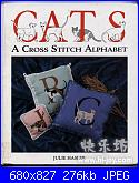 Cats - A Cross Stitch Alphabet - Julie Hasler-cats-jpg