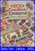 501 cross Stitch Designs by Sam Hawkins for American School of Needleworks - 1994-1-copertina-jpg