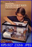 Susan Mc Baine Miniature Needlepoint Rugs For Dollhouses - 1976-cover-jpg