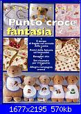 Saper Fare 9 - Punto croce Fantasia - 2002 - allegato a Rakam-saperfare9_page_01-jpg