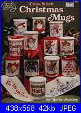 American School of Needleworks 3585 - Christmas Mugs - Bette Ashey-3585-christmas-mugs-jpg