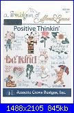 Jeanette Crews Designs 22160 - A smidgen of Alma Lynne - Positive Thinkin' - 2000-22160-positive-thinkin_page_01-jpg