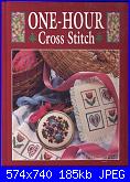 Nancy J. Fitzpatrick - One-Hour Cross Stitch - ed.Oxmoor House - 1992-one-hour-cross-stitch-ed-oxmoor-house-1992-jpg