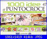 1000 idee a punto croce -  ED. FABBRI -  N. 47 -  gen 2012-cover-jpg