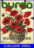 Burda - Kreuzstich Blumenbilder 540  - 1981-e540-jpg