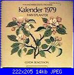 Haandarbejdets Fremme - Kalender 1979 - Farveplanter - Gerda Bengtsson-haandarbejdets-fremme-kalender-1979-farveplanter-gerda-bengtsson-jpg