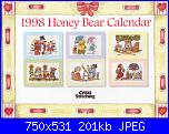 The World of Cross Stitching - Honey Bear Calendar - 1998-world-cross-stitching-1998-honey-bear-calendar-jpg