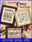 American School of Needlework - 3740 - Cross Stitch Crazy About Quilts - 2002-american-school-needlework-3740-cross-stitch-crazy-about-quilts-2002-1-jpg
