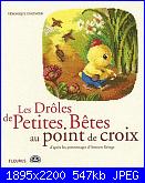 Les Drôles de Petites Bêtes au point de croix - V. Enginger - Ed. Fleurus - 2005-0-jpg