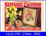 Cross Stitch & Country Crafts - Keepsake Calendar - 1995-keepsake-1995-1-jpg