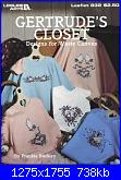 Leisure Arts Leaflet 832 Geltrude's Closet-cover-jpg
