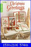 Leasure Arts - 6748 Christmas Greetings - 2016-la-6748-christmas-greetings-jpg