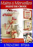 Mains & Merveilles 123 - Bonheur d'hiver - nov-dic 2017-cover-jpg