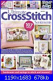Ultimate Cross Stitch - Sentiments - Vol. 2 - 2014-cover-jpg