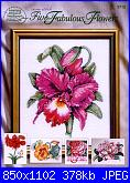 American School of Needlework 3712 - Five Fabulous Flowers-cover-jpg