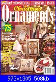Just Cross Stitch -  Christmas Ornaments 2000 - set 2000-cover-jpg