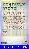 Arte de Bordar Mini n° 24 - Pequenos Motivos Alfabetos II *-24-jpg