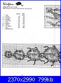 Cross stitch "Bookmaks" (Segnalibri) *-coccinelle-delfini-2-jpg