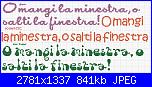 Gli schemi di Dolce-o-mangi-la-minestra-o-salti-la-finestra-jpg
