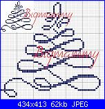Gli Schemi di Bigmammy-albero-merry-christmas0blu-jpg