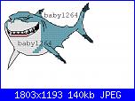 Gli schemi di Baby1264-squalo-nemo_ricamato-jpg