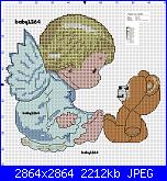 Gli schemi di Baby1264-angelo-con-orsetto_schema-jpg