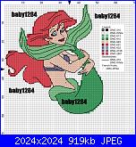 Gli schemi di Baby1264-sirenetta_schema-jpg